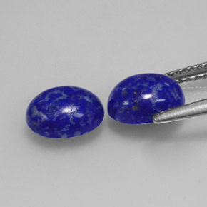  ct natürliche blauer Lapislazuli-Edelsteine, Oval Schliff, Lichtundurchlässig