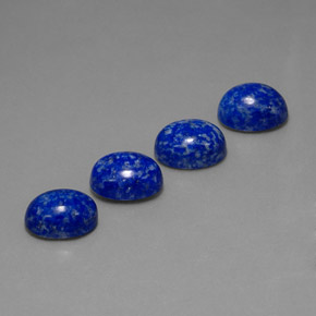  ct natürliche blauer Lapislazuli-Edelsteine, Oval Schliff, Lichtundurchlässig