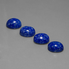  ct natürliche blauer Lapislazuli-Edelsteine, Oval Schliff, Lichtundurchlässig