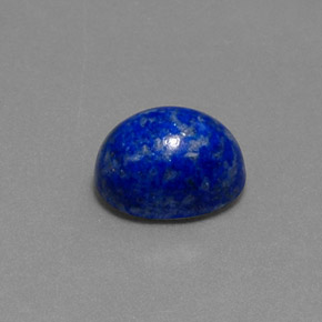 2,91 ctw natürlicher blauer Lapislazuli, Oval Schliff, Lichtundurchlässig