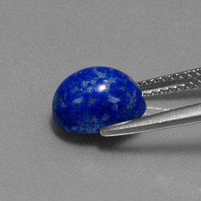 2,91 ctw natürlicher blauer Lapislazuli, Oval Schliff, Lichtundurchlässig