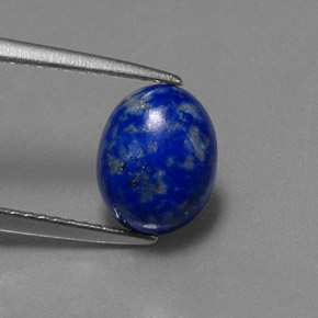 2,30 ctw natürlicher blauer Lapislazuli, Oval Schliff, Lichtundurchlässig