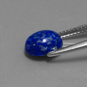 2,17 ctw natürlicher blauer Lapislazuli, Oval Schliff, Lichtundurchlässig