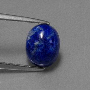 2,82 ctw natürlicher blauer Lapislazuli, Oval Schliff, Lichtundurchlässig
