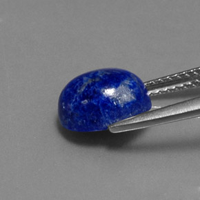 2,82 ctw natürlicher blauer Lapislazuli, Oval Schliff, Lichtundurchlässig