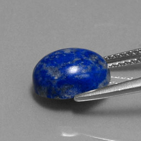 3,70 ctw natürlicher blauer Lapislazuli, Oval Schliff, Lichtundurchlässig