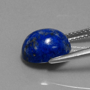 3,46 ctw natürlicher blauer Lapislazuli, Oval Schliff, Lichtundurchlässig