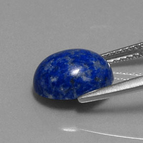 3,22 ctw natürlicher blauer Lapislazuli, Oval Schliff, Lichtundurchlässig