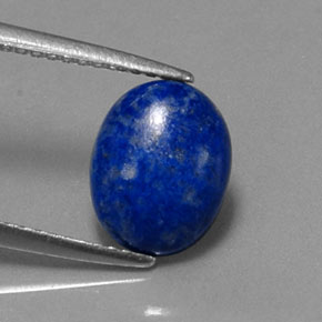 2,15 ctw natürlicher blauer Lapislazuli, Oval Schliff, Lichtundurchlässig