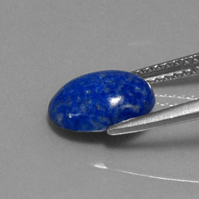 2,15 ctw natürlicher blauer Lapislazuli, Oval Schliff, Lichtundurchlässig