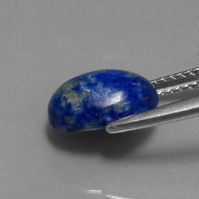 2,92 ctw natürlicher blauer Lapislazuli, Oval Schliff, Lichtundurchlässig
