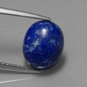 3,23 ctw natürlicher blauer Lapislazuli, Oval Schliff, Lichtundurchlässig