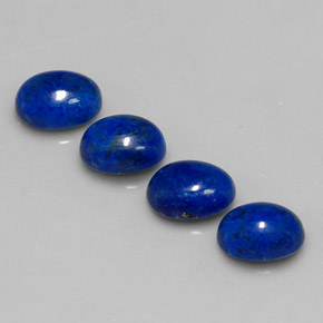  ct natürliche blauer Lapislazuli-Edelsteine, Oval Schliff, Lichtundurchlässig