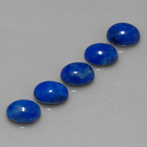  ct natürliche blauer Lapislazuli-Edelsteine, Oval Schliff, Lichtundurchlässig