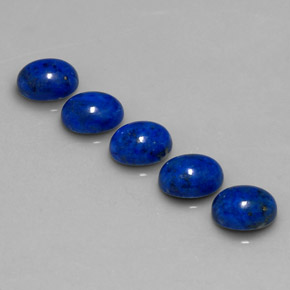  ct natürliche blauer Lapislazuli-Edelsteine, Oval Schliff, Lichtundurchlässig