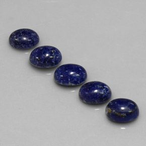  ct natürliche blauer Lapislazuli-Edelsteine, Oval Schliff, Lichtundurchlässig
