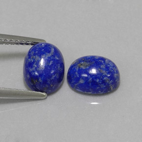  ct natürliche blauer Lapislazuli-Edelsteine, Oval Schliff, Lichtundurchlässig