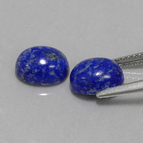  ct natürliche blauer Lapislazuli-Edelsteine, Oval Schliff, Lichtundurchlässig