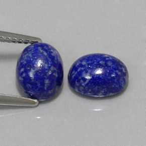  ct natürliche blauer Lapislazuli-Edelsteine, Oval Schliff, Lichtundurchlässig