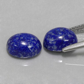  ct natürliche blauer Lapislazuli-Edelsteine, Oval Schliff, Lichtundurchlässig
