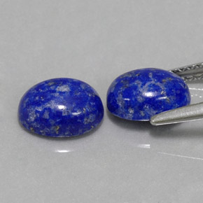  ct natürliche blauer Lapislazuli-Edelsteine, Oval Schliff, Lichtundurchlässig