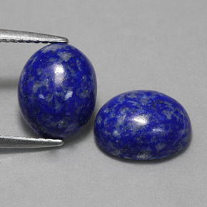  ct natürliche blauer Lapislazuli-Edelsteine, Oval Schliff, Lichtundurchlässig