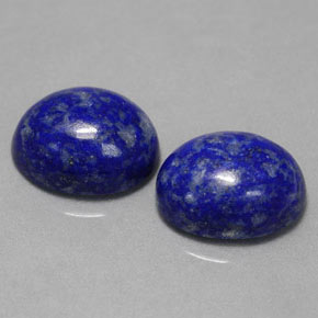  ct natürliche blauer Lapislazuli-Edelsteine, Oval Schliff, Lichtundurchlässig