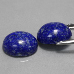  ct natürliche blauer Lapislazuli-Edelsteine, Oval Schliff, Lichtundurchlässig