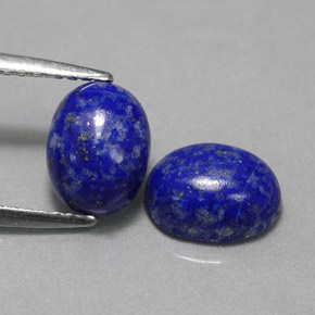  ct natürliche blauer Lapislazuli-Edelsteine, Oval Schliff, Lichtundurchlässig