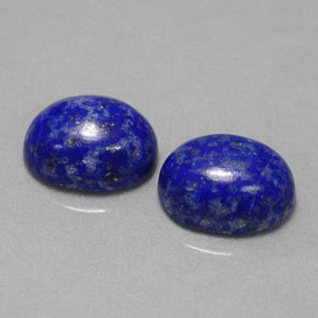  ct natürliche blauer Lapislazuli-Edelsteine, Oval Schliff, Lichtundurchlässig