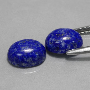  ct natürliche blauer Lapislazuli-Edelsteine, Oval Schliff, Lichtundurchlässig