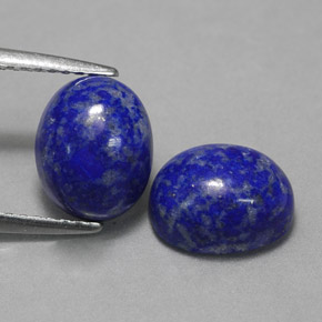  ct natürliche blauer Lapislazuli-Edelsteine, Oval Schliff, Lichtundurchlässig