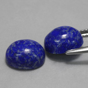  ct natürliche blauer Lapislazuli-Edelsteine, Oval Schliff, Lichtundurchlässig