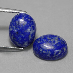  ct natürliche blauer Lapislazuli-Edelsteine, Oval Schliff, Lichtundurchlässig