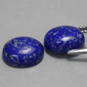  ct natürliche blauer Lapislazuli-Edelsteine, Oval Schliff, Lichtundurchlässig