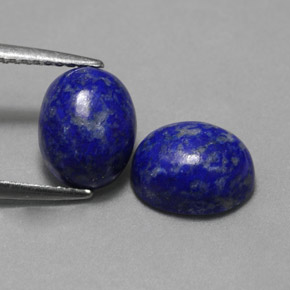  ct natürliche blauer Lapislazuli-Edelsteine, Oval Schliff, Lichtundurchlässig