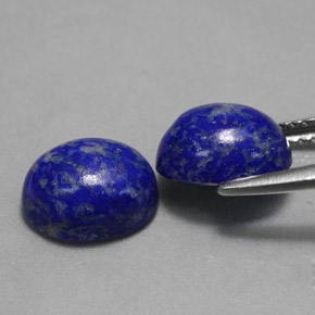  ct natürliche blauer Lapislazuli-Edelsteine, Oval Schliff, Lichtundurchlässig