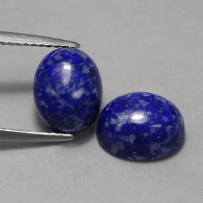  ct natürliche blauer Lapislazuli-Edelsteine, Oval Schliff, Lichtundurchlässig