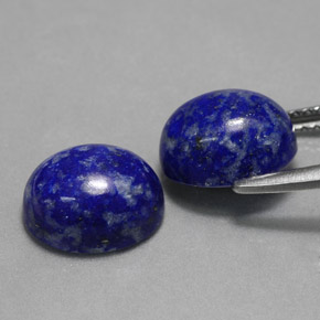  ct natürliche blauer Lapislazuli-Edelsteine, Oval Schliff, Lichtundurchlässig