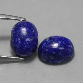  ct natürliche blauer Lapislazuli-Edelsteine, Oval Schliff, Lichtundurchlässig