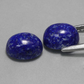  ct natürliche blauer Lapislazuli-Edelsteine, Oval Schliff, Lichtundurchlässig