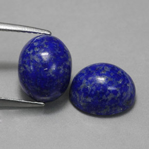  ct natürliche blauer Lapislazuli-Edelsteine, Oval Schliff, Lichtundurchlässig