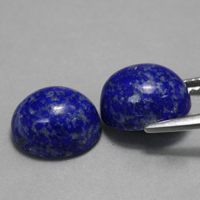  ct natürliche blauer Lapislazuli-Edelsteine, Oval Schliff, Lichtundurchlässig