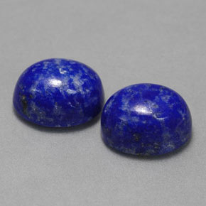 ct natürliche blauer Lapislazuli-Edelsteine, Oval Schliff, Lichtundurchlässig