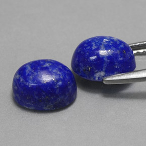  ct natürliche blauer Lapislazuli-Edelsteine, Oval Schliff, Lichtundurchlässig