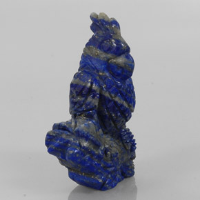 59,27 ctw natürlicher blauer Lapislazuli, Fantasieschliff, Lichtundurchlässig