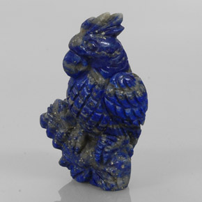 59,27 ctw natürlicher blauer Lapislazuli, Fantasieschliff, Lichtundurchlässig