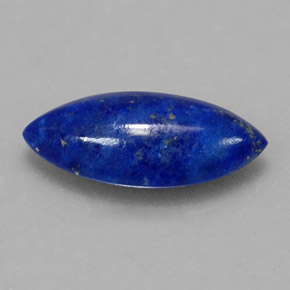 2,84 ctw natürlicher blauer Lapislazuli, Marquise, Lichtundurchlässig