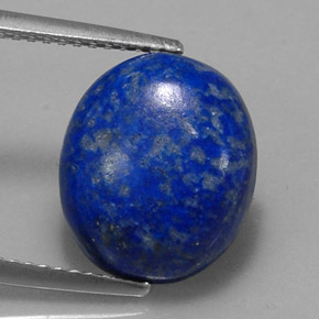 5,86 ctw natürlicher blauer Lapislazuli, Oval Schliff, Lichtundurchlässig