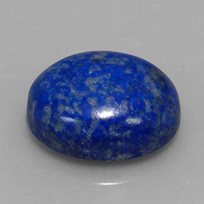 5,86 ctw natürlicher blauer Lapislazuli, Oval Schliff, Lichtundurchlässig